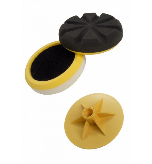 Fast Mover Compounding & Polishing Pad Kit, 150mm, 3pcs